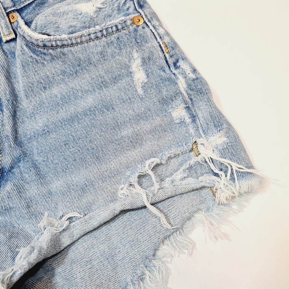 AGOLDE Parker Vintage Cut Off Short in Swapmeet Size 24 - Picture 4 of 11